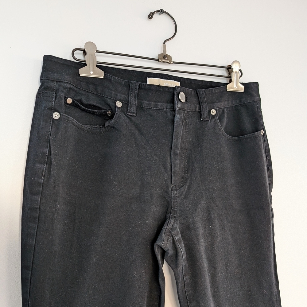 Michael Kors Flare Black Pants In Size 8 - Picture 2 of 7